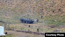 Антитеррористические учения в Узбекистане.