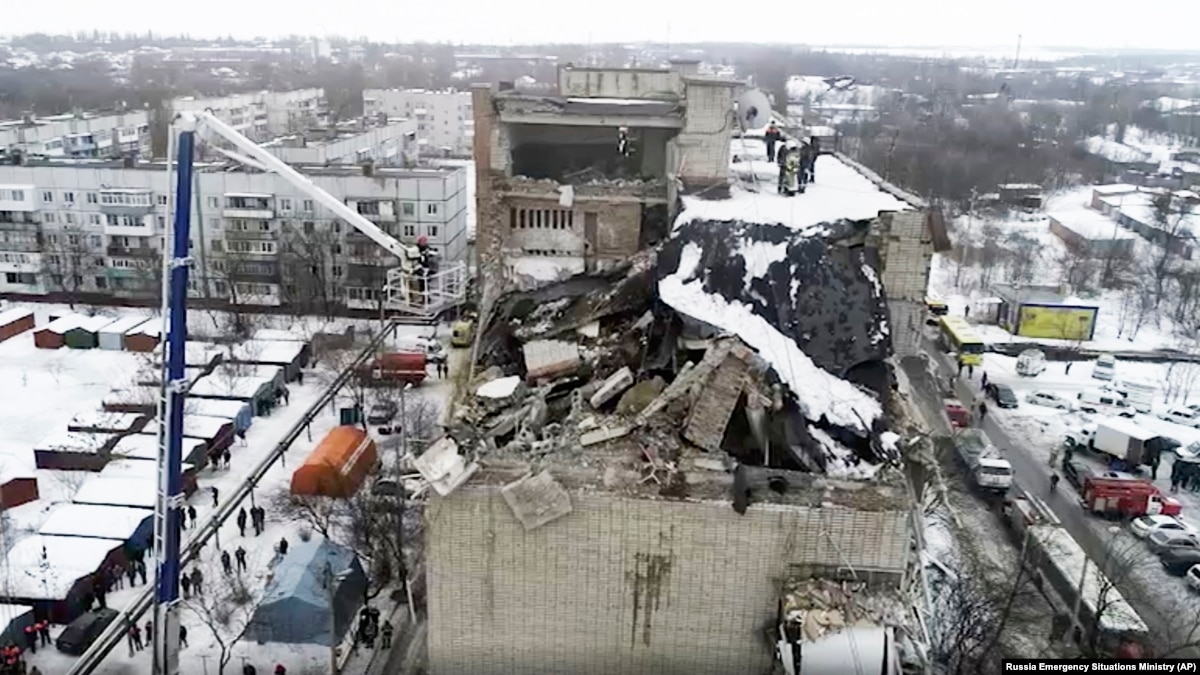 Two More Bodies Found In Debris Of Russian Apartment Block Hit By Explosion