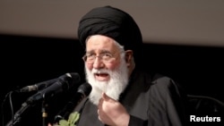 Conservative Iranian cleric Ahmad Alamolhoda (file photo)