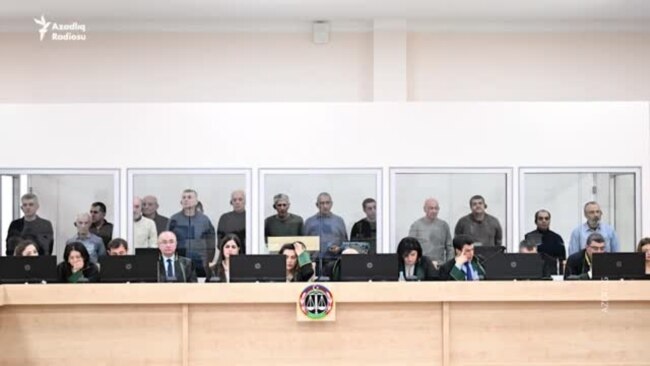 Qarabağ separatçılarının məhkəməsi başlayıb. Yerevanda etiraz aksiyası keçirilib