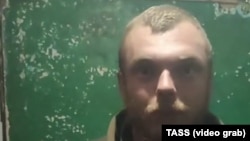 Video shows a man in a military uniform identifying himself as 22-year-old James Scott Rhys Anderson of the United Kingdom.