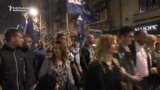 Serbs Demand 'Fair And Democratic' Elections In Belgrade Protest