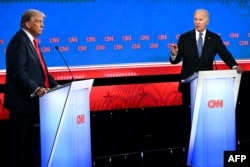 Prima dezbatere dintre Donald Trump și Joe Biden a avut loc în Atlanta, Georgia.