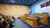 Milorad Dodik i Savo Minić na sjednici NSRS, Banjaluka, 2. septembar 2025.