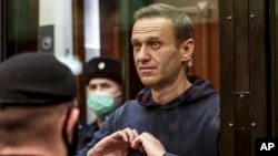 Jailed Russian opposition leader Aleksei Navalny