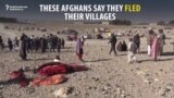 Afghan Civilians Flee As Taliban Clashes With IS Militants