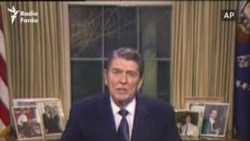 1987 Ronald Reagan Gives Speech About The Iran-Contra Affair