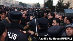 Ադրբեջան - Ժողճակատի հունվարի 20-ի հանրահավաքը Բաքվում