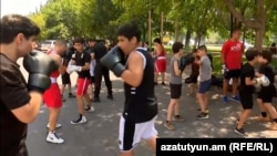 Օլիմպավանի սաները մարզվում են դրսում, հուլիսի 16,2026թ.