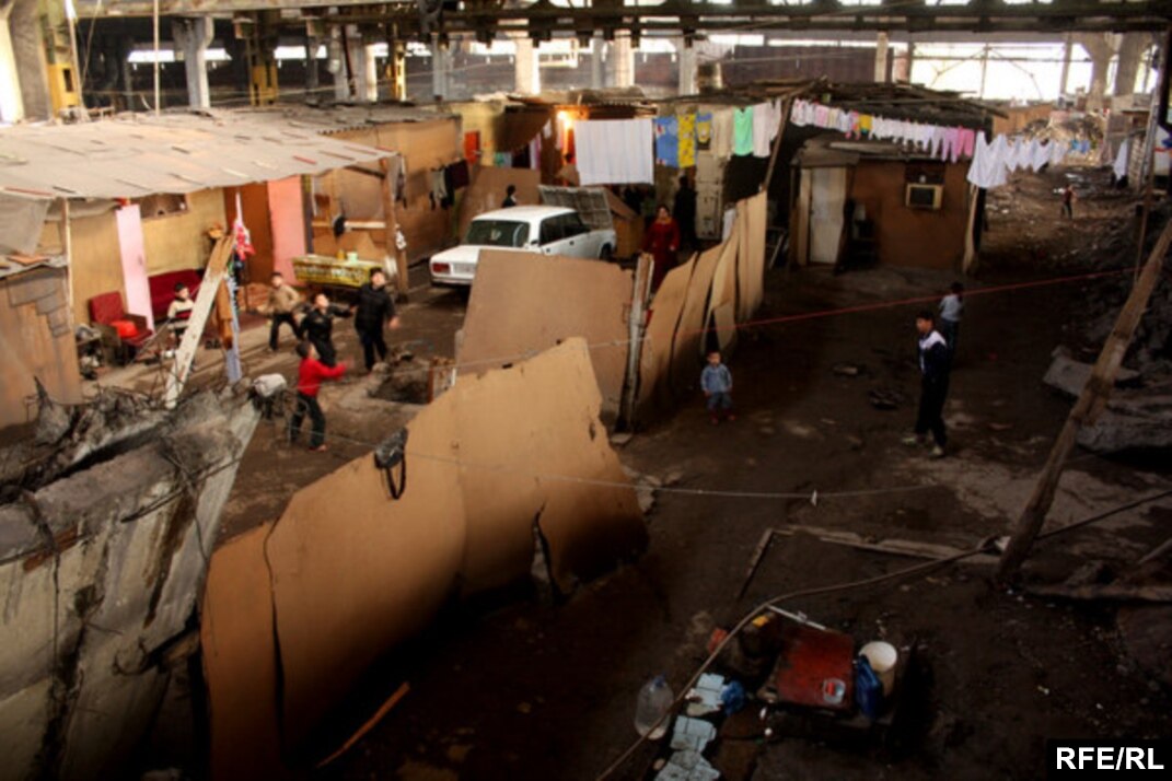 For Displaced In Baku, A Factory Is Home