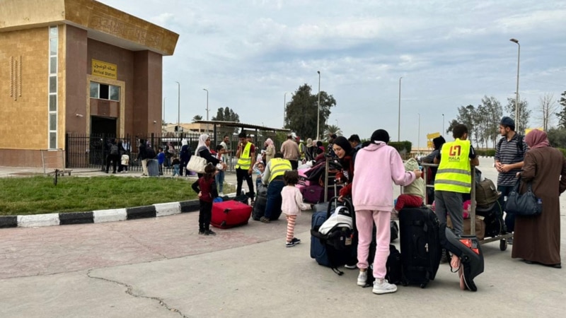 Russia Says Citizens Being Evacuated Through Gaza's Rafah Border Crossing