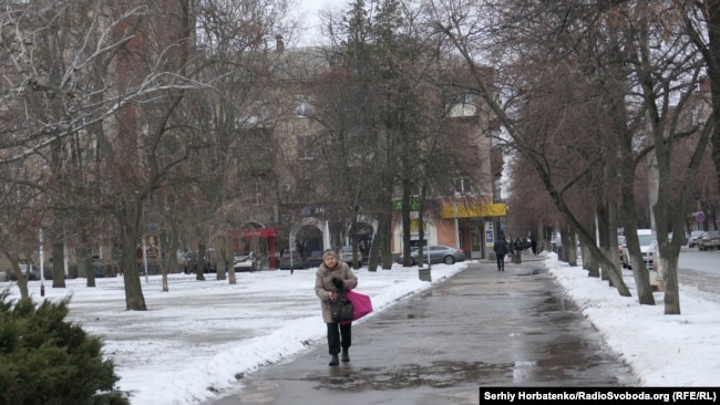 У центрі Слов'янська, лютий 2026 року