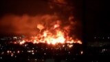 Key Oil Depot In Russian-Occupied Crimea Burns After Ukrainian Air Strikes; Odesa Also Hit By Russia1 GRAB