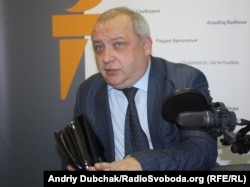 Ігор Гринів у студії Радіо Свобода. Квітень 2011 року. У той час Гринів був народним депутатом