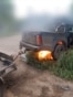 UKRAINE --- Ukrainian Ground Drones Run Supplies, Evacuate Wounded Under Russian Fire 
