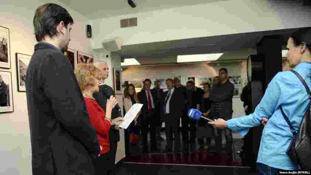 Sa izložbe u Beogradu, foto: Vesna Anđić