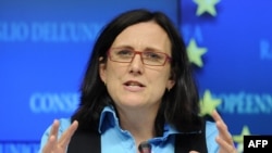 EU Home Affairs Commissioner Cecilia Malmstrom admitted that question marks still remain over exactly when border controls can be reinstated and whether the EU Commission should be the final arbiter in such a situation.