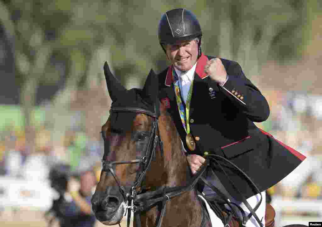 Fifty-eight-year-old Briton Nick Skelton gave older generations a thrill when he rode his horse Big Star to a gold medal win in the individual-jumping equestrian event. He was the oldest gold-medal winner since 1908.&nbsp;