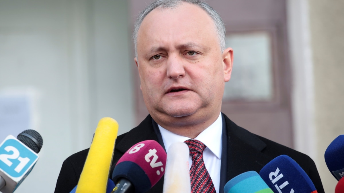 Игорь Додон: "Молдова находится в зоне двойного риска"