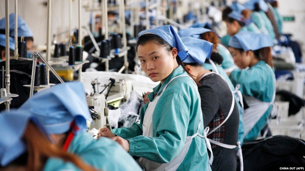 Текстильная фабрика в Хуайбее на востоке Китая (Иллюстративное фото)
