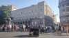 Serbia -- fifth day of road blockade. Students called for a general blockade from early morning, Belgrade