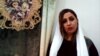 Iranian activist Narges Mansoori, a signatory of a letter asking for Iran's Supreme Leader Ali Khamenei's resignation.