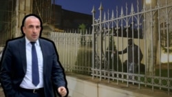 4 ოქტომბრის საქმეზე პროკურატურამ ბრალდების მხარის მტკიცებულებების გამოკვლევა დაასრულა. გარეკანზე: ფოტომონტაჟი - პრეზიდენტის ადმინისტრაციის ღობე, პროკურორი ვაჟა თოდუა