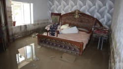 Последствия ливня и сброса воды на ГЭС в Гергебильском районе Дагестана