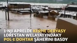 Eýrana heläkçilikli sil geldi; obalary, köprüleri ýykyp ýumurdy