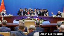 Встреча представителей Шанхайской организации сотрудничества (ШОС). Иллюстративное фото.