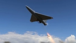 تصویری از یک ویدئوی پرتاپ‌ پهپاد انتحاری در ایران، ۱۷ فروردین