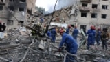 UKRAINE -- Consequences of the Russian attack on Kyiv. June 17, 2025