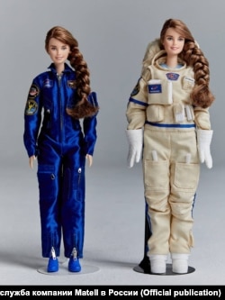 Куклы по образу единственной девушки-космонавта Роскосмоса Анны Кикиной