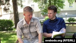 Алесь Масюк, актывіст са Слоніма і праваабаронца Юры Чавусаў.