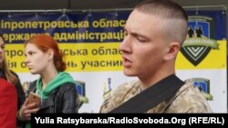 Всеукраїнський фестиваль творчості учасників бойових дій «Пісні, народжені в АТО» відкрили у Дніпрі, 8 червня 2018 року