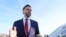 US Vice President JD Vance speaks to reporters before boarding Air Force Two as he departs for Pakistan for talks on Iran., at Joint Base Andrews, Maryland, on April 10.
