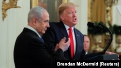 Donald Trump i Benjamin Netanyahu 