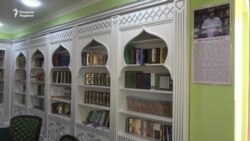 Ўшда ўзбек тадбиркор асос солган халқ кутубхонаси очилди