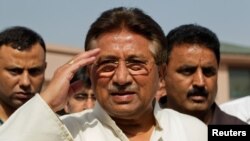 Pervez Musharraf, în aprilie 2013