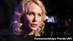 Russian journalist and TV host Yekaterina Gordon (file photo)