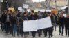 Протест на кумановските средношколци против математика на матура