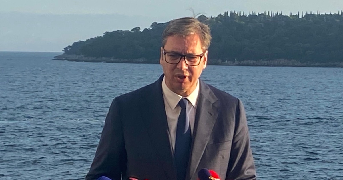 Президент Сербии Вучич впервые с начала войны приехал в Украину