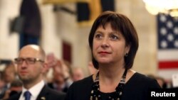 Ukrainian Finance Minister Natalie Jaresko