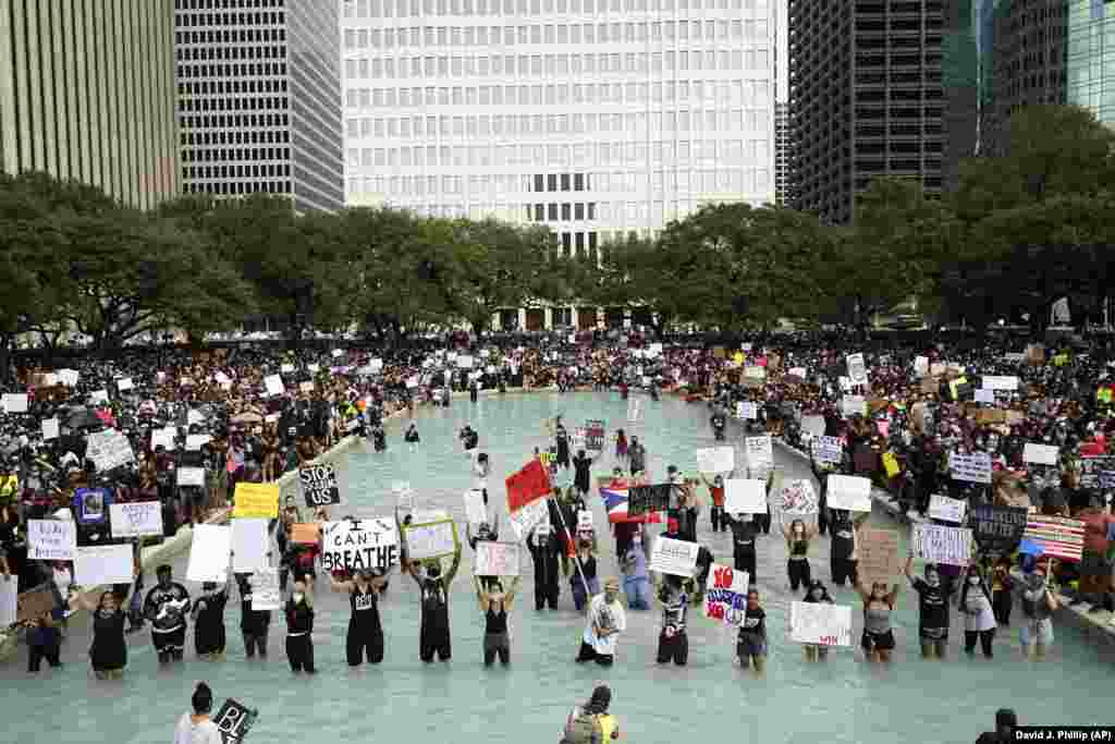 Протест у Х&#39;юстоні, Техас