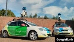 Google Street View automobili