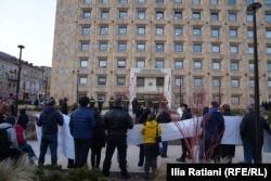 აქცია მთავრობის კანცელარიასთან, 6 თებერვალი, 2026 წელი