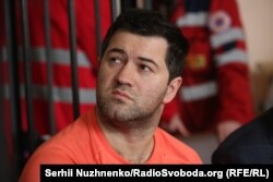 Roman Nasirov at his Kyiv court hearing on March 6.