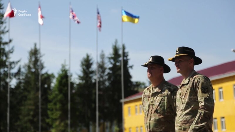 США провели четвертую ротацию военных на Яворовском полигоне (видео)