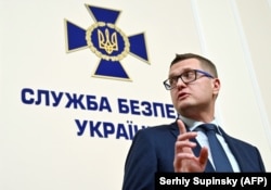 The acting chief of Ukraine's SBU security service, Ivan Bakanov, who previously headed President Volodymyr Zelenskiy's entertainment studio, Kvartal 95, and his presidential campaign.