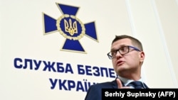 The acting chief of Ukraine's SBU security service, Ivan Bakanov, who previously headed President Volodymyr Zelenskiy's entertainment studio, Kvartal 95, and his presidential campaign.